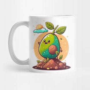 moon avocado Mug